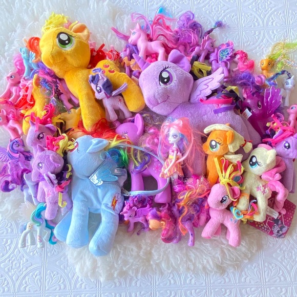 My little pony Lot. Plush my little pony dolls - Picture 1 of 7